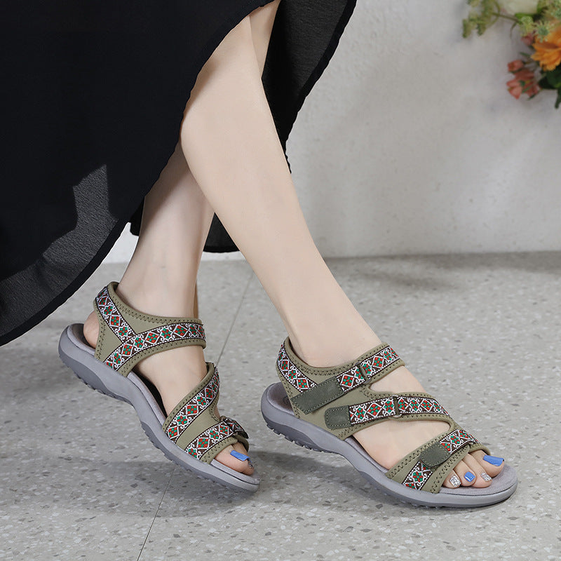 Women's Multi Floral Sports Sandals