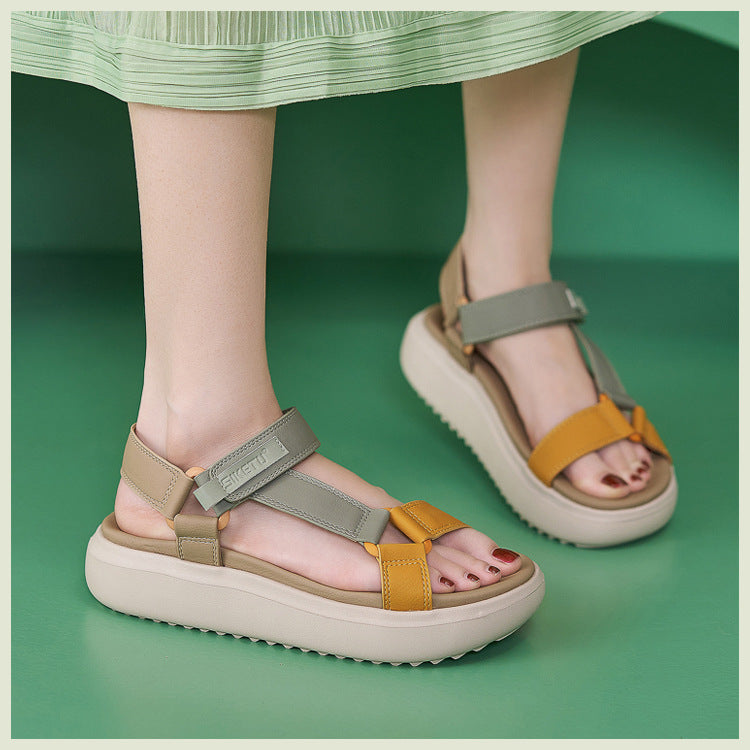 Platform Walking Sandals For Women