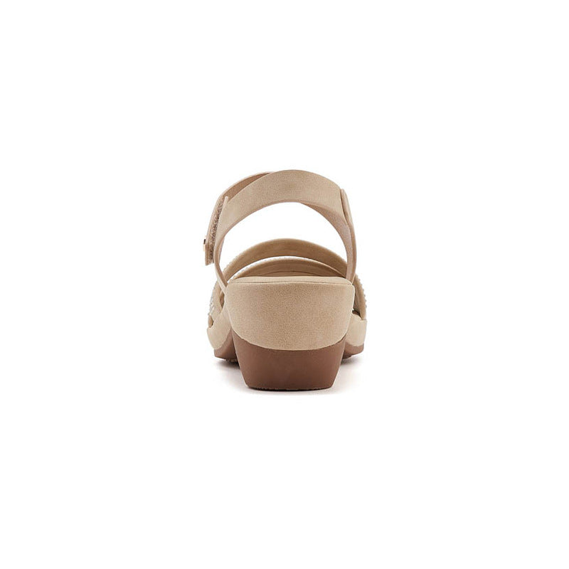 Summer Fashion Wedge Sandals With Rhinestones