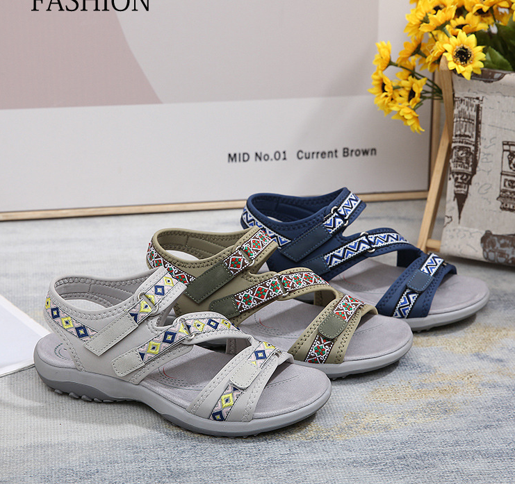Women's Multi Floral Sports Sandals