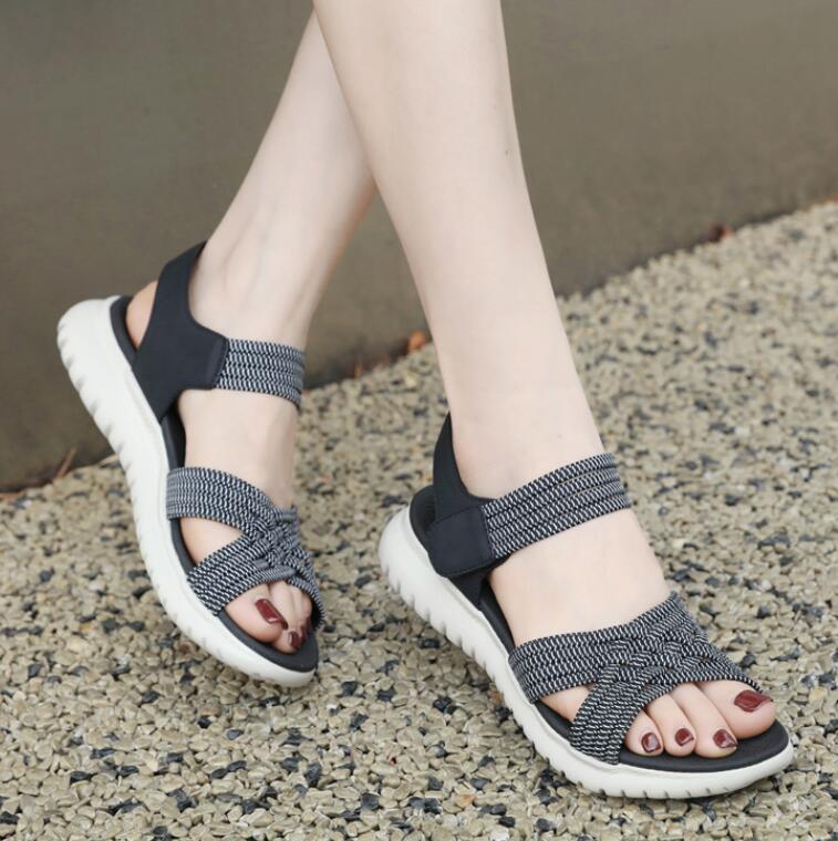 Women's Stretchy Elastic Lightweight Summer Sandals