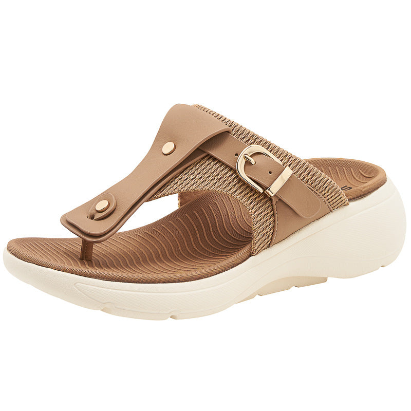 Comfortable Womens Wedge Sandals for Wider Feet