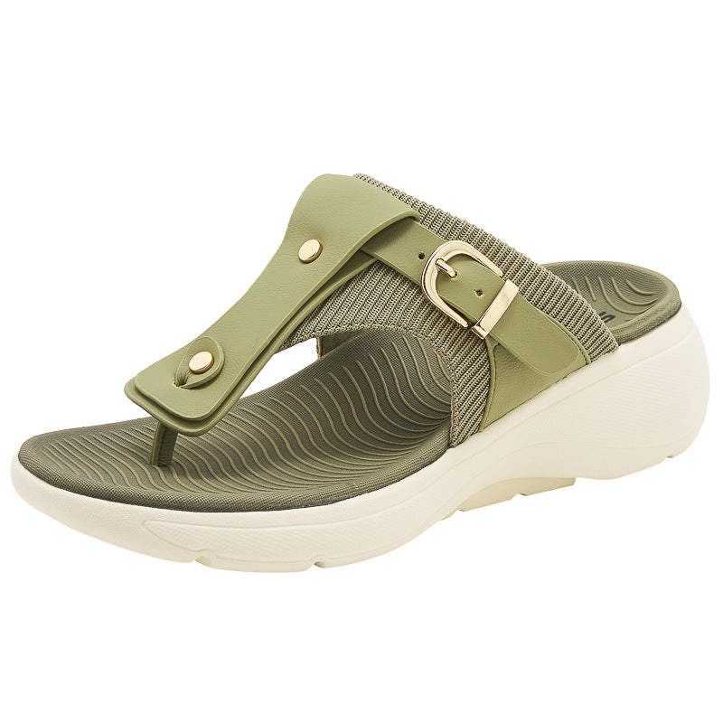 Comfortable Womens Wedge Sandals for Wider Feet