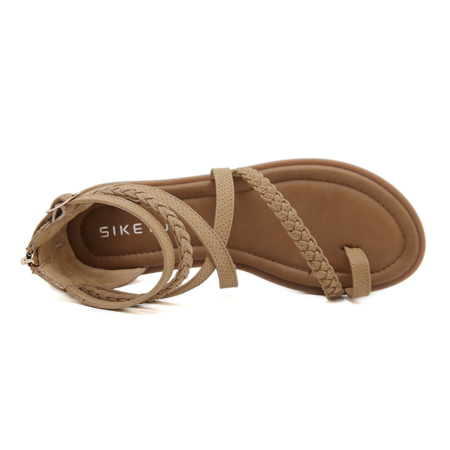 Strappy Flip Flops Closed Heel Gladiator Sandals
