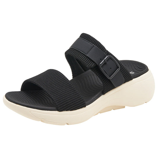 Two Bands Comfortable Sandals For Women