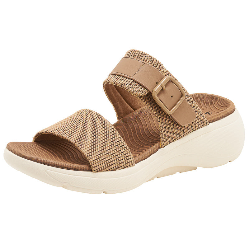 Two Bands Comfortable Sandals For Women