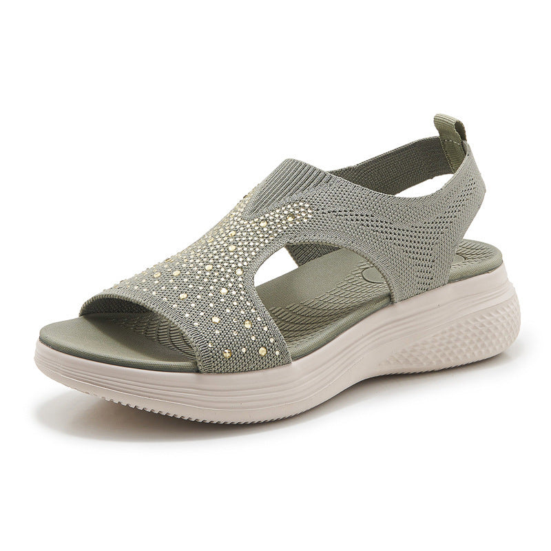 Women's Flyknit Sports Sandals for Walking