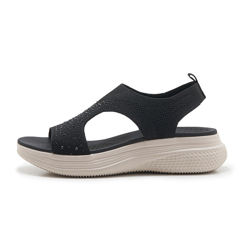 Women's Flyknit Sports Sandals for Walking